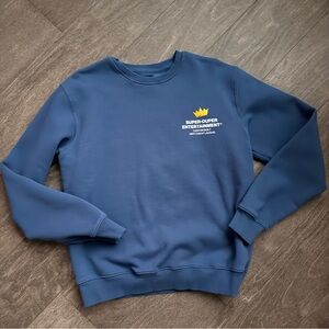 NEW Blue OTK Sweater